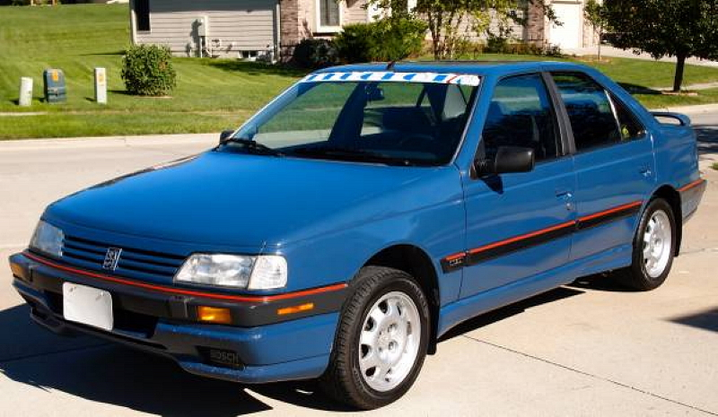 Illustration for article titled For $1,950, This 1989 Peugeot 405 Could Ooh Your La-Las